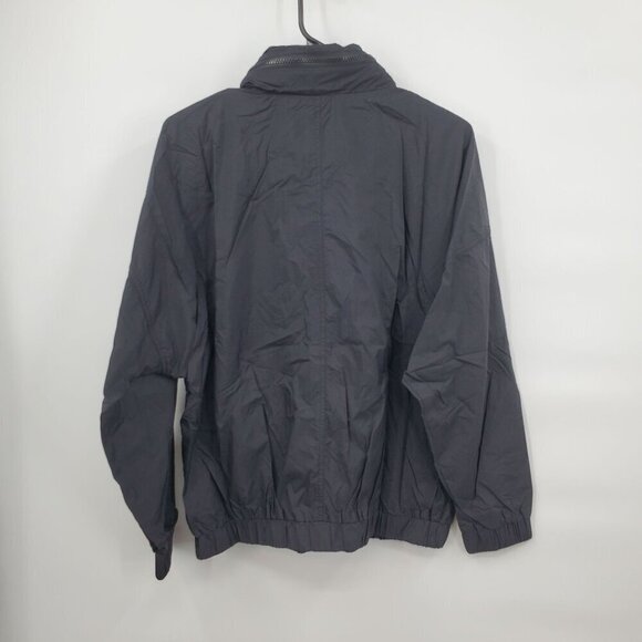 Fabletics Nylon Track Jacket Women Size Medium NWT Boxy Oversize Fit Hooded - Picture 12 of 15